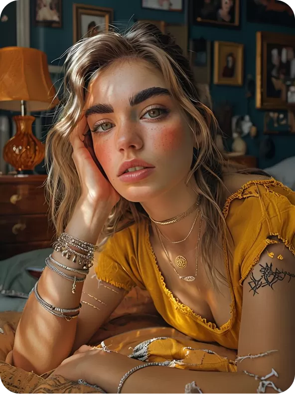 young-woman-lying-on-bed-with-contemplative-expression-1